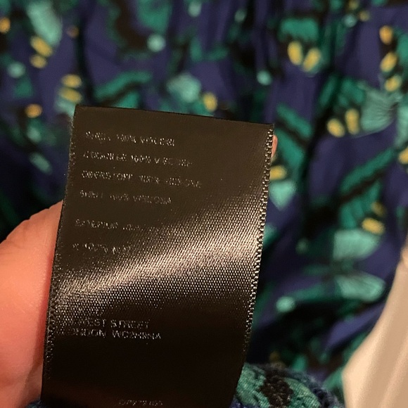 Women’s 2X | Maeve | Anthropologie
Blue, Navy, Yellow, Black Butterfly Dress - Picture 10 of 13